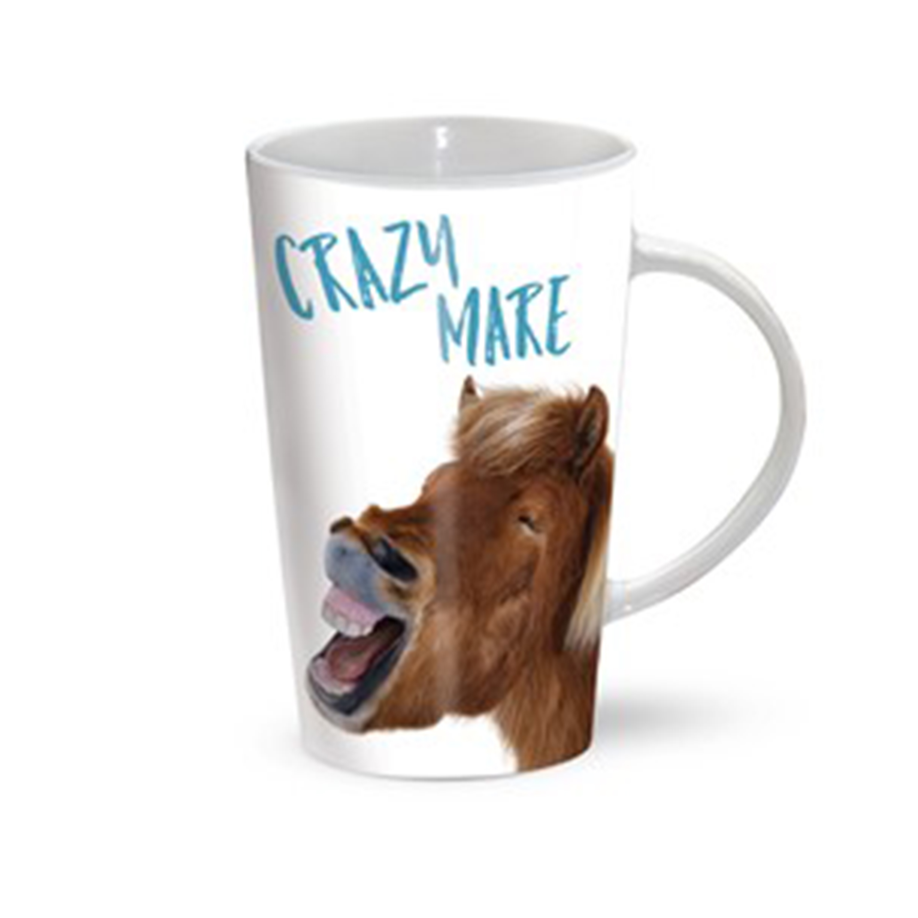 Hrnek Red Horse Latte Macchiato – Crazy Mare