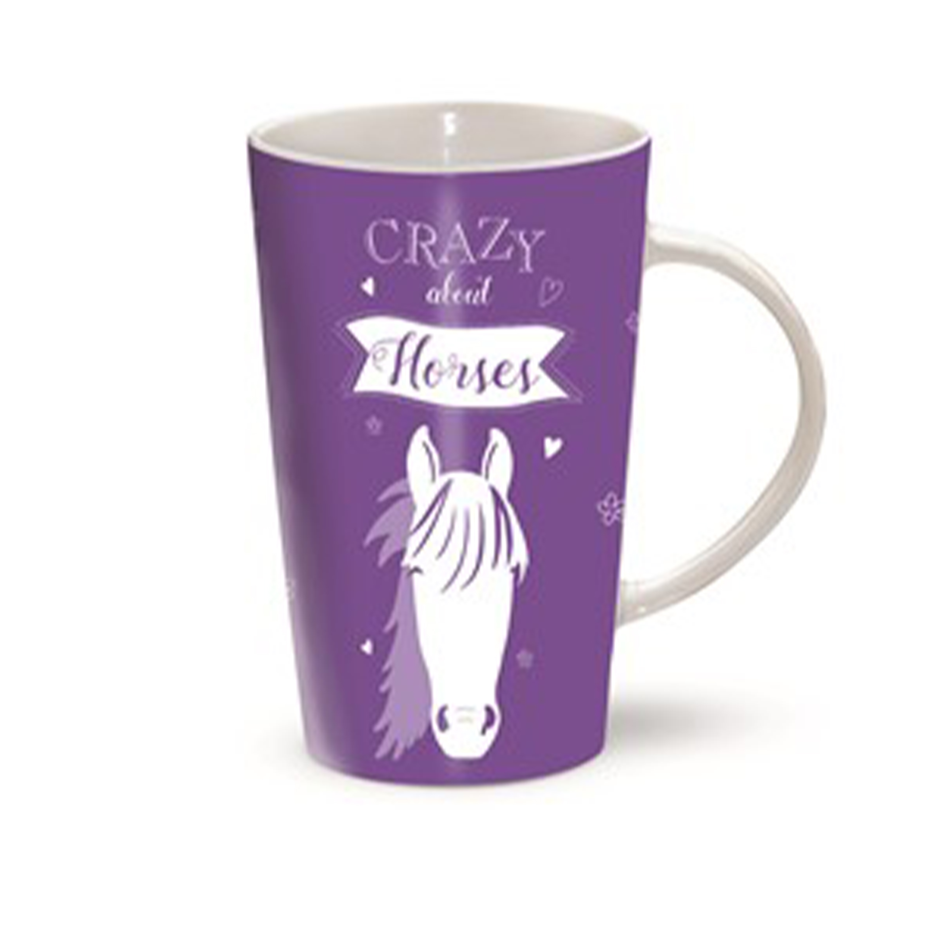 Hrnek Red Horse Latte Macchiato – Crazy About Horses
