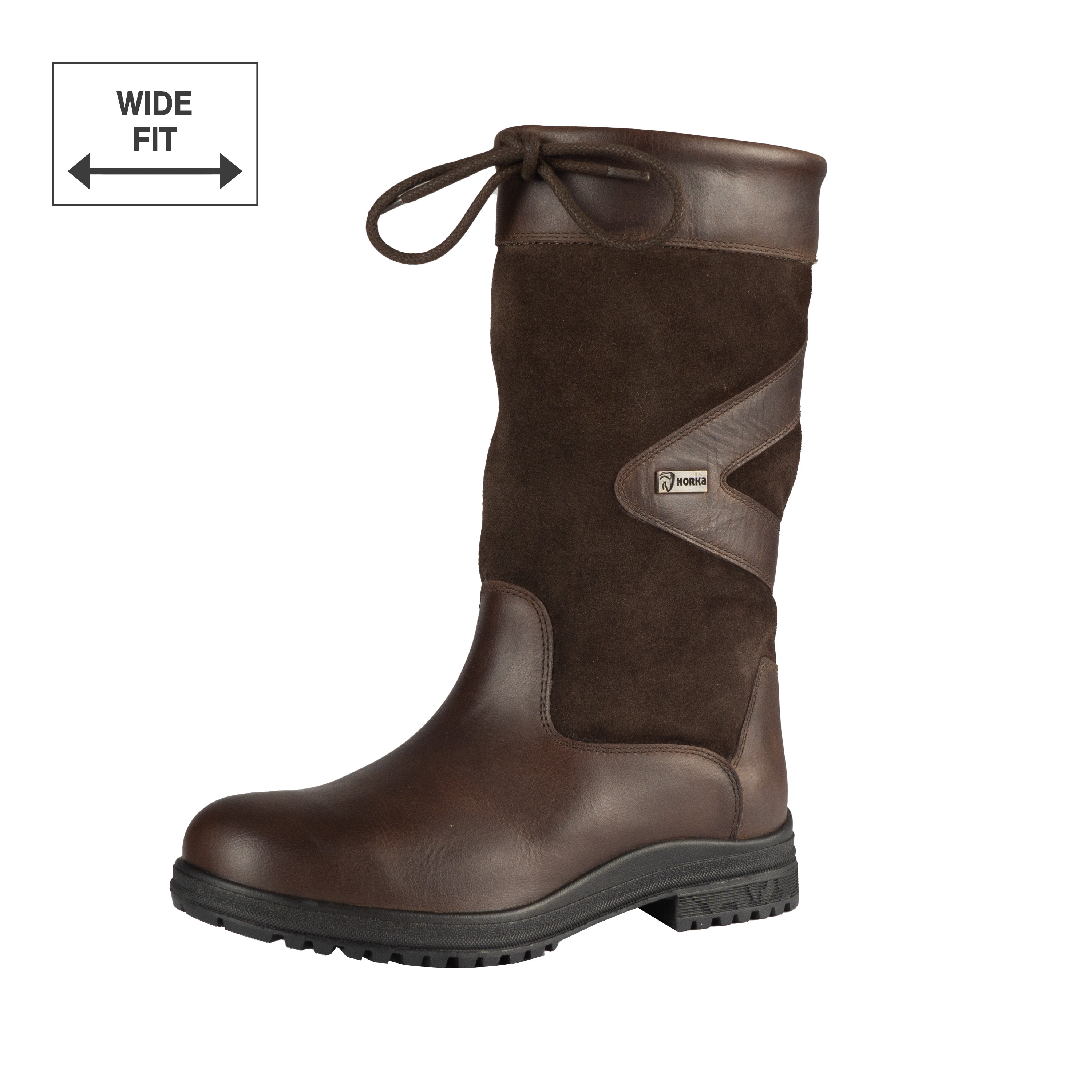 Nepromokavé outdoorové boty pro širší lýtko Horka Greenwich