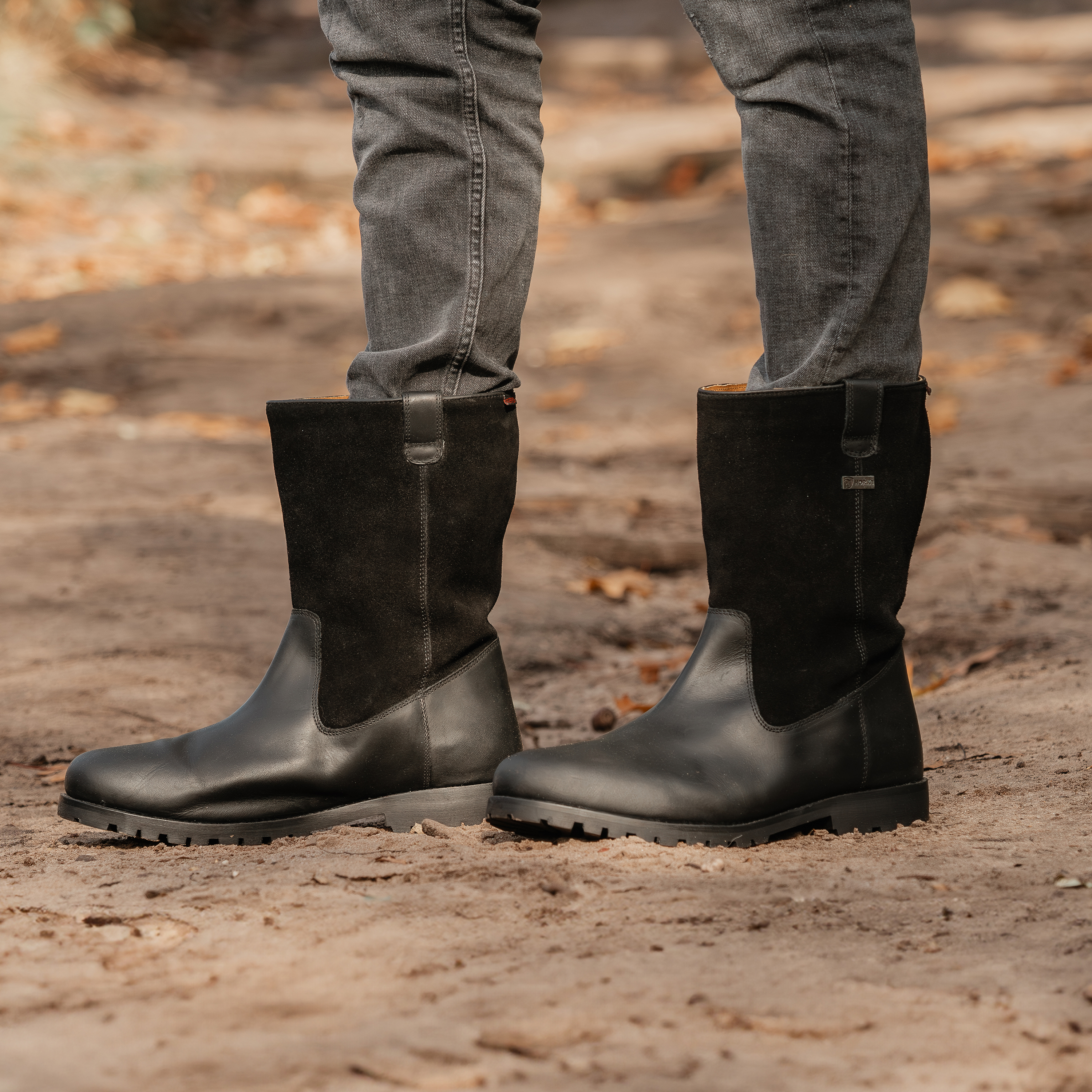 Kožené nepromokavé outdoorové boty Horka Cornwall