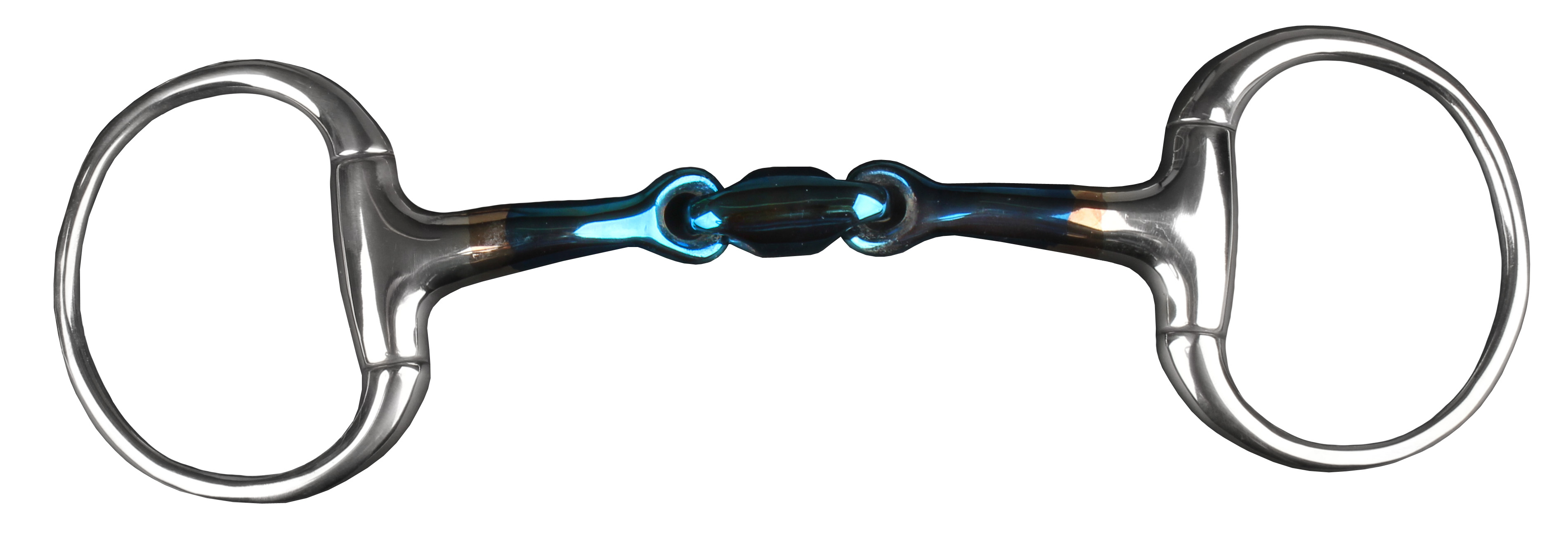 2x lomené plné olivové udidlo Horka Sweet Iron 14 mm