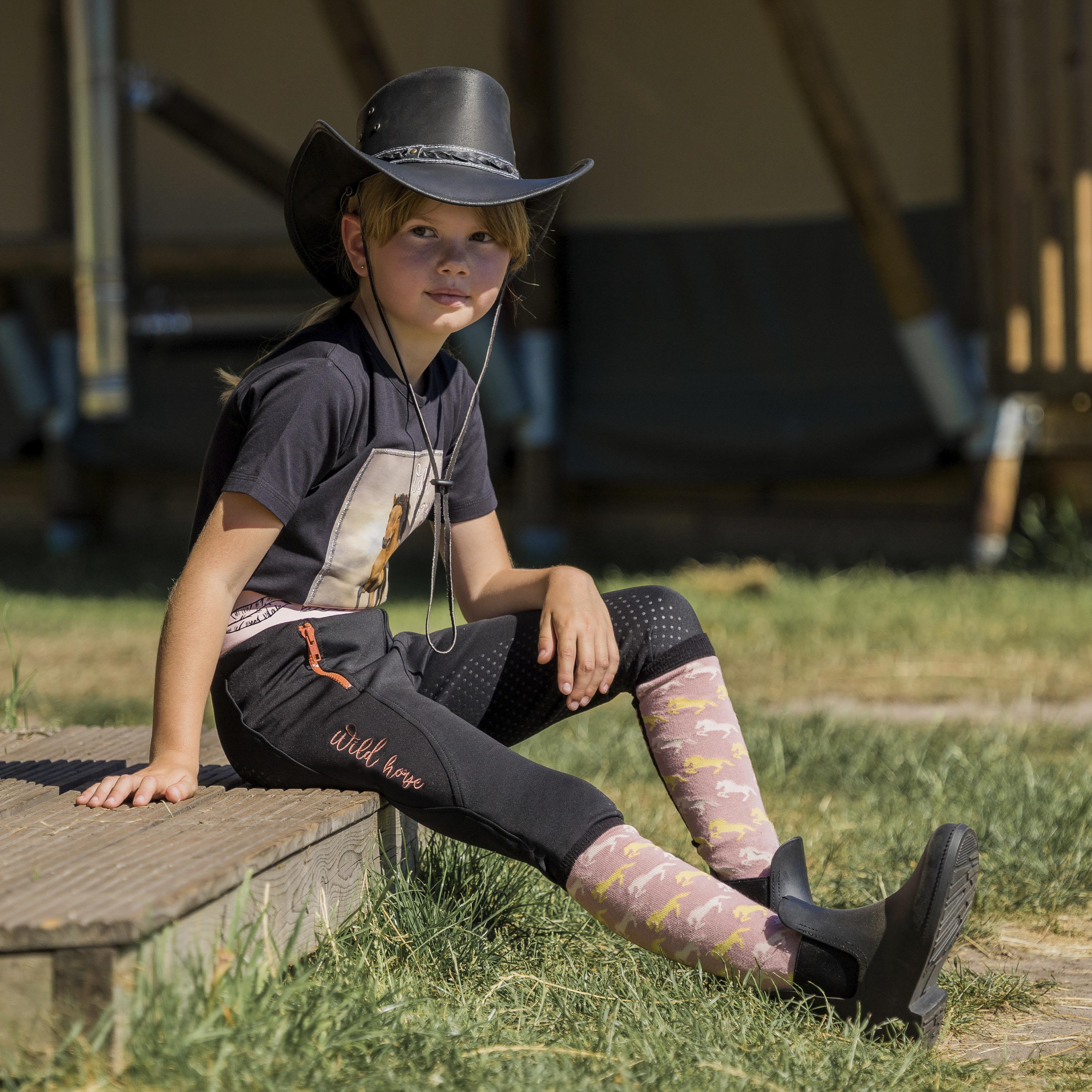 Dětské jezdecké legíny Red Horse Sophie