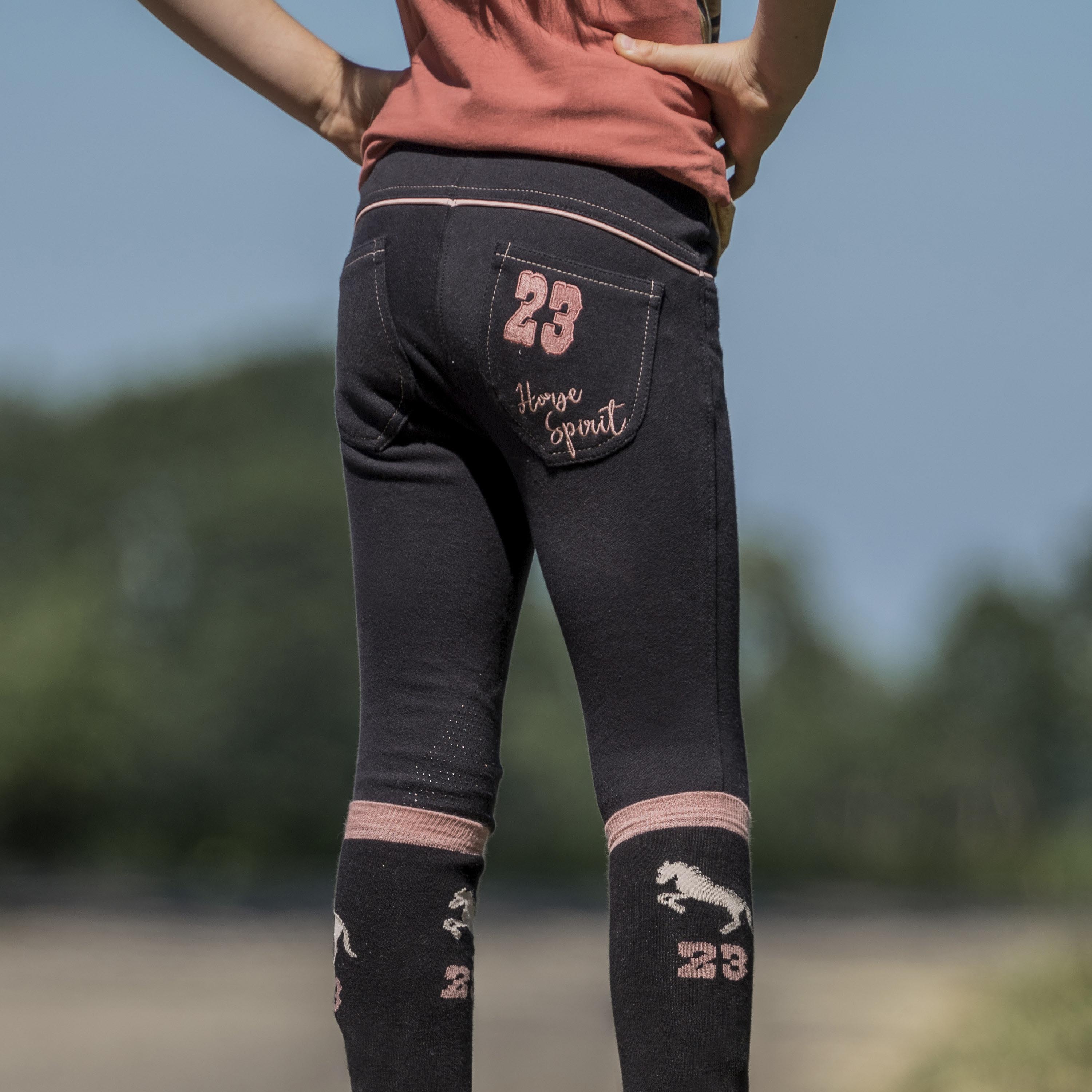 Dětské jezdecké rajtky Red Horse Tiki Slim Fit
