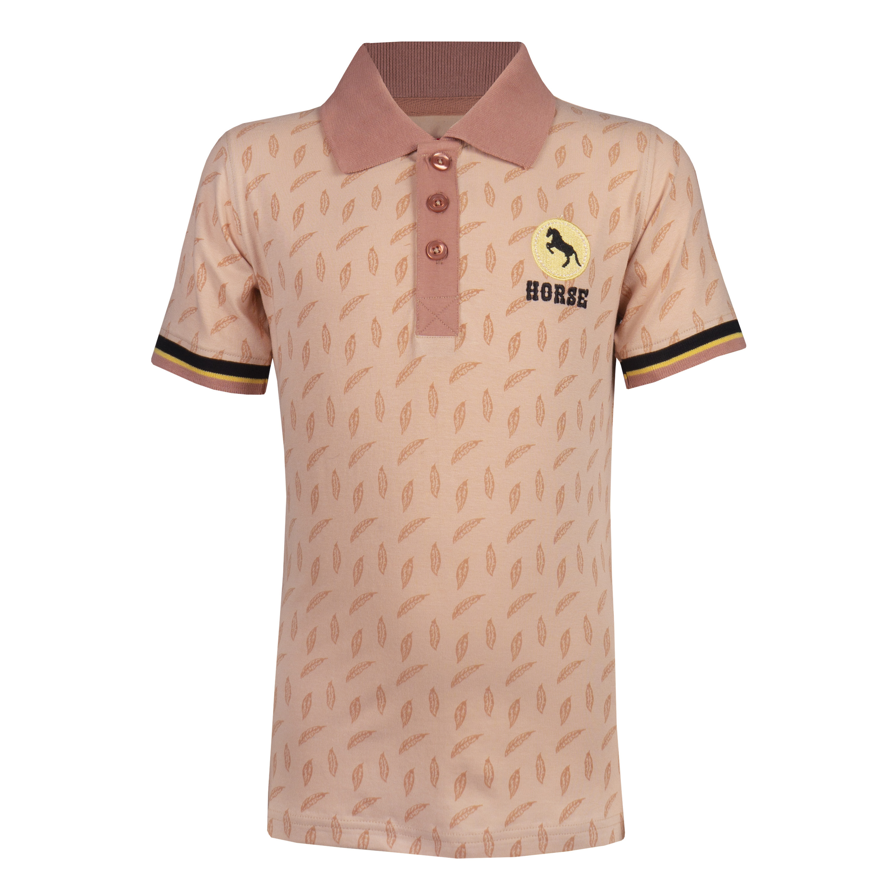 Dětské polo tričko s celoplošným potiskem Red Horse Venice